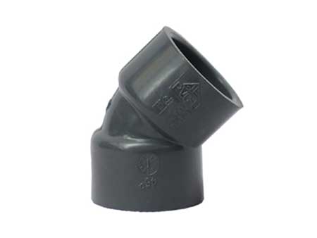 環(huán)琪PVC45度彎頭