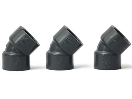 環(huán)琪PVC45度彎頭