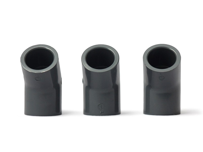 環(huán)琪美標PVC 45度彎頭