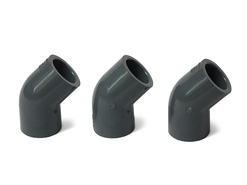 環(huán)琪美標PVC 45度彎頭