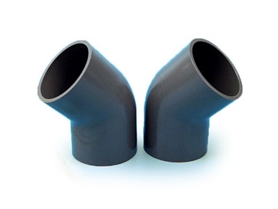 南亞PVC45度彎頭